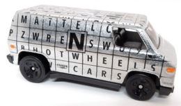 Hot Wheels 2023 - Collector # 016/250 - HW Art Cars 2/10 - ZAMAC 002 - 70s Van - ZAMAC - Walmart Exclusive - USA