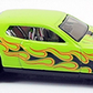 Hot Wheels 2013 - Collector # 215/250 - HW Showroom / Heat Fleet - '71 Plymouth Road Runner - Lime Green / Flames - KMart Exclusive - USA Card