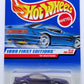 Hot Wheels 1999 - Collector # 909 - First Editions 2/26 - '99 Mustang - Purple Metallic - Tan Interior - 3 Spokes - USA