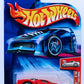 Hot Wheels 2004 - Collector # 009/212 - First Editions 9/100 - 'Tooned Enzo Ferrari - Red - DARK Chrome Engine - USA '04 New Card