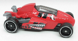 Hot Wheels 2021 - Collector # 094/250 - Rod Squad 2/5 - 2 Jet Z - Red - USA Card