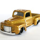 Hot Wheels 2019 - Theme / American Pickup Series 02/10 - '49 Ford F1 - Gold Metalflake - DD8 Wheels - Walmart Exclusive