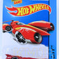 Hot Wheels 2015 - Collector # 042/250 - HW City / HW Space Team - 4Ward Speed - Red over White - USA 'Showdown' Card