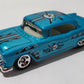 Hot Wheels 2019 - Gift Pack # FYL21 - Wave Cravers - '55 Chevy - Lite Blue, Sharkruiser - Red, Deora II - Blue, '65 Ford Ranchero - Black, Qombee - Purple
