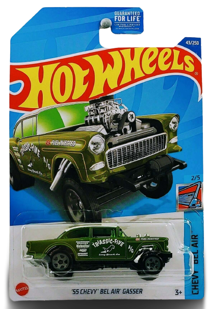 Hot Wheels 2022 - Collector # 043/250 - Chevy Bel Air 2/5 - '55
