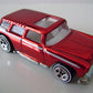 Hot Wheels 2005 - Classics Series 1 # 16/25 - Chevy Nomad - Spectraflame Red - White Interior - 5 Spokes with White Walls - Metal/Metal