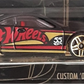 Hot Wheels 2023 - Theme / 55th Anniversary Black & Yellow 05/06 - Custom '01 Acura Integra GSR - Matte Black - Red &amp; Yellow Stripes / 'Hot Wheels' / '55th' on Sides - PR5 Spoke Wheels - Special Blister Card