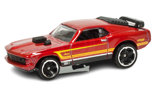 Hot Wheels 2012 Collector 118 247 Muscle Mania Ford 8 10 70 Ford Mustang MACH I Red USA