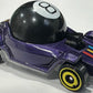 Hot Wheels 2026 - Collector # 070/250 - Mattel 4/5 - Decidedly Go - Metalflake Purple - Yellow Aero Disc Wheels - USA 'Magic Ball' Card