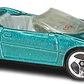 Hot Wheels 1995 - Collector # 344 - Model Series 8/12 - Camaro Convertible - Teal Metallic - 3 Spokes - USA Card
