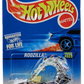 Hot Wheels 1995 - Collector # 323 - Rodzilla - Chrome - 5 Spokes - Unpainted Base - USA Blue & White Card