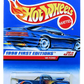 Hot Wheels 1998 - Collector # 654 - First Editions 20/40 - ’40 Ford (Drag Truck) - Dark Blue Metalflake - 5 Spokes - China - USA Blue Car Card