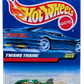Hot Wheels 1999 - Collector # 1042 - Twang Thang - Green Metalflake - USA Blue Car Card
