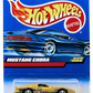 Hot Wheels 1999 - Collector # 1066 - Mustang Cobra - Gold - 5 Spokes - USA Blue Car Card