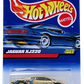 Hot Wheels 1999 - Collector # 1082 - JAGUAR XJ220 - Gold - Gold 3 Spokes - USA Blue Car Card