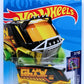 Hot Wheels 2018 - Collector # 033/365 - HW Glow Wheels 2/10 - Aero Pod - Black - International Card
