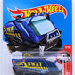 Hot Wheels 2017 - Collector # 064/365 - HW Rescue 5/10 - Aero Pod - Blue / SWAT - USA Card