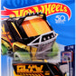 Hot Wheels 2018 - Collector # 033/365 - HW Glow Wheels 2/10 - Aero Pod - Black - USA 50th Card