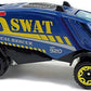 Hot Wheels 2017 - Collector # 064/365 - HW Rescue 5/10 - Aero Pod - Blue / SWAT - USA Card with Factory Set Sticker