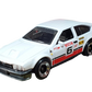 Hot Wheels 2023 - Collector # 185/250 - Retro Racers 10/10 - New Models - Alfa Romeo GTV6 3.0 - Alfa White - USA