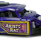 Hot Wheels 2017 - Collector # 001/365 - Legends of Speed 03/10 - New Models - Aristo Rat - Purple Metalflake - USA Card