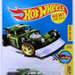 Hot Wheels 2017 - Collector # 133/365 - Legends of Speed 03/10 - New Models - Aristo Rat - Green Metalflake - USA Card