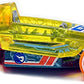 Hot Wheels 2017 - Collector # ---/365 - X-Raycers 8/10 - Treasure Hunts - Arrown Dynamic - Transparent Yellow Body / Teaal Metal Base - USA Card