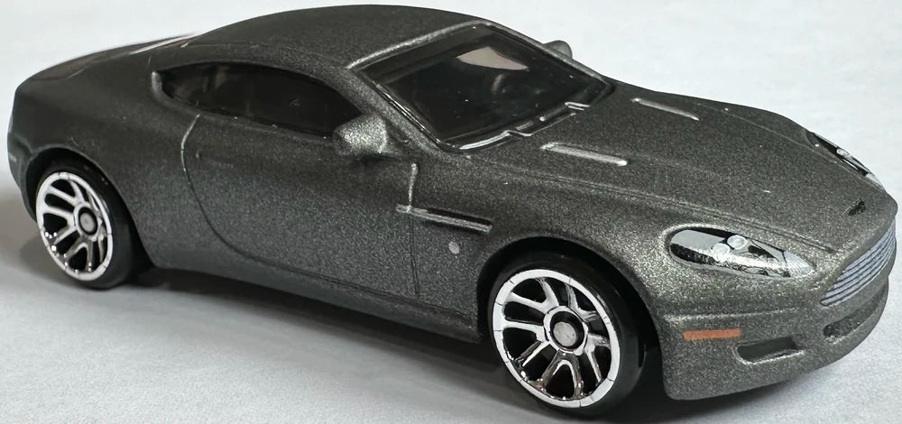 Hot Wheels 2025 - Silver Series / Theme / Fast & Furious: Villians 2/5 - 2005 Aston Martin DB9 - Metalflake Gray - MM5 Wheels - Walmart Exclusive