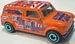 Hot Wheels 2025 - Collector # 169/250 - HW Art Cars 10/10 - '67 Austin Mini Van - Orange / 'A' on Roof - International Card