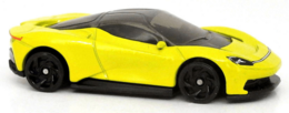 Hot Wheels 2022 - Collector # 171/250 - HW Exotics 2/10 - Automobili Pininfarina Battista - Yellow - USA Card