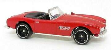 Hot Wheels 2023 - Collector # 120/250 - Factory Fresh 02/05 - New Models - BMW 507 - Red - Dark Gray Interior - USA