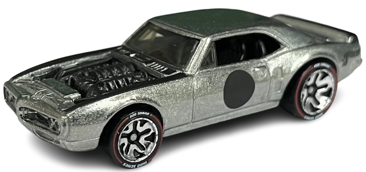 Hot Wheels 2021 - id: Rod Squad 02/04 - Custom '67 Pontiac Firebird - ZAMAC - Uniquely Identifiable Vehicle