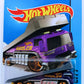 Hot Wheels 2014 - Collector # 002/250 - HW City / HW City Works - Back Slider - Purple / Hauler - USA Card