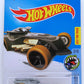 Hot Wheels 2016 - Collector # 202/365 - Street Beasts 2/10 - Bad Ratitude - Gray - USA 'Showdown' Card