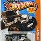 Hot Wheels 2013 - Collector # 090/250 - HW Stunt / Desert Force / New Models - Baja Bone Shaker - Black / Skull & Crossbones Flag on Door - USA Card