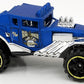 Hot Wheels 2022 - Collector # 003/250 - Baja Blazers 2/10 - Baja Bone Shaker - Blue - USA Card