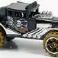 Hot Wheels 2013 - Collector # 090/250 - HW Stunt / Desert Force / New Models - Baja Bone Shaker - Black / Skull & Crossbones Flag on Door - USA Card