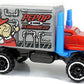 Hot Wheels 2018 - Collector # 354/365 - HW Metro 2/10 - Baja Hauler - Red Cab / Gray Box - USA 50th Card