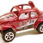 Hot Wheels 2008 - Collector # 131/172 - Volkswagen 3/4 - Baja Beetle - Dark Red Metalflake / #310 / Various Racing Decals - 5 Spokes - International 40th Card