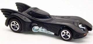 Hot Wheels 2004 - Collector # 031/212 - First Editions 31/100 - (1989) Batmobile - Matte Black - USA Card