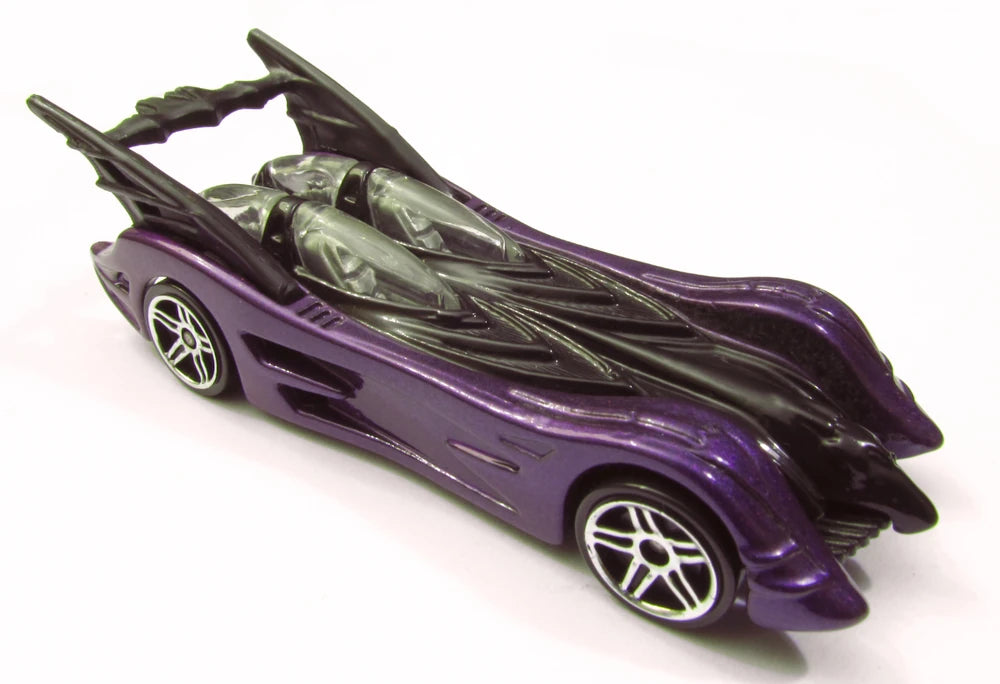Hot Wheels 2004 Collector 001 212 First Editions 1 100 Batmobile Purple Black Base SC