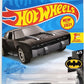Hot Wheels 2021 - Collector # 181/250 - Batman 4/5 - New Models - (Batman: Arkham Knight) Batmobile - Matte Black - USA Batman Card