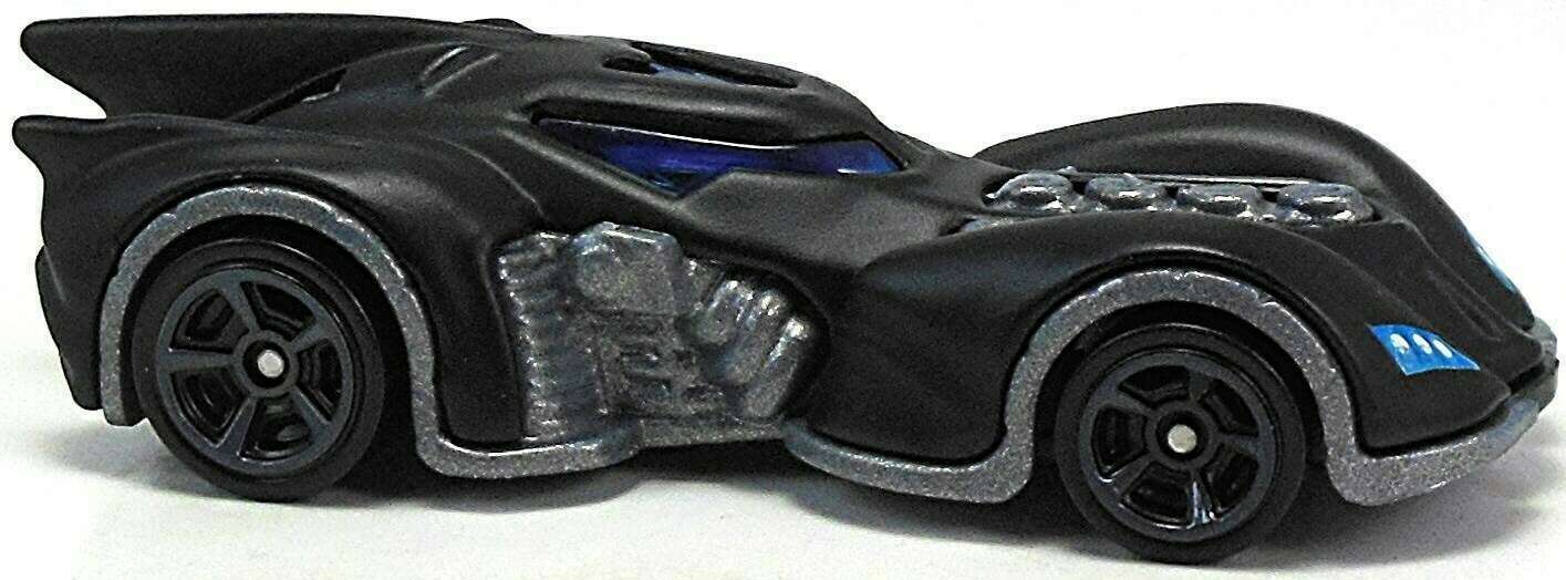 Hot Wheels 2015 - Collector # 064/250 - HW City / Batman - Batman: Batmobile Arkham Asylum - Black / Gray Accents - USA 'Showdown' Card