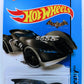 Hot Wheels 2015 - Collector # 064/250 - HW City / Batman - Batman: Batmobile Arkham Asylum - Black / Gray Accents - USA 'Showdown' Card