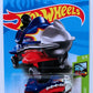 Hot Wheels 2018 - Collector # 191/365 - HW Fun Park 5/5 - New Models - Bazoomka - Metallic Blue - International Card