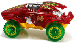 Hot Wheels 2020 - Collector # 086/250 - X-Raycers 3/10 - Beat All - Transparent Red - USA Card