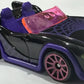 Hot Wheels 2025 - Collector # 003/250 - HW Screen Time 1/10 - Monster High Ghoul Mobile - Black - Pink 10 Spoke Wheels - USA 'Monster High' Card
