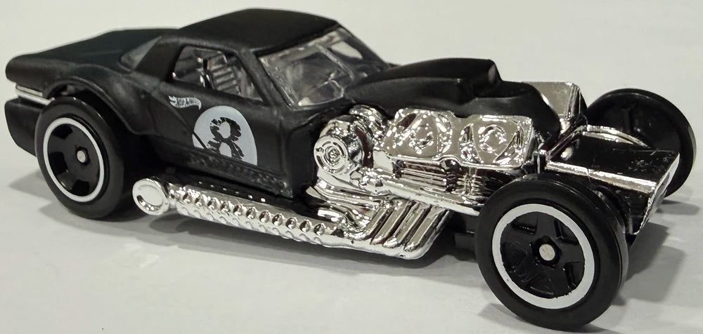 Hot Wheels 2026 - Collector # 079/250 - Compact Kings 2/10 - Moto Roto - Black / #8 - USA '2026' Card