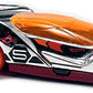 Hot Wheels 2017 - Collector # 229/365 - Super Chromes 2/10 - Blitzspeeder - Chrome Body / Orange Window - USA Card