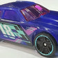 Hot Wheels 2025 - Collector # 089/250 - X-Raycers 7/10 - Stockar - Transparent Blue / #18 - USA Card